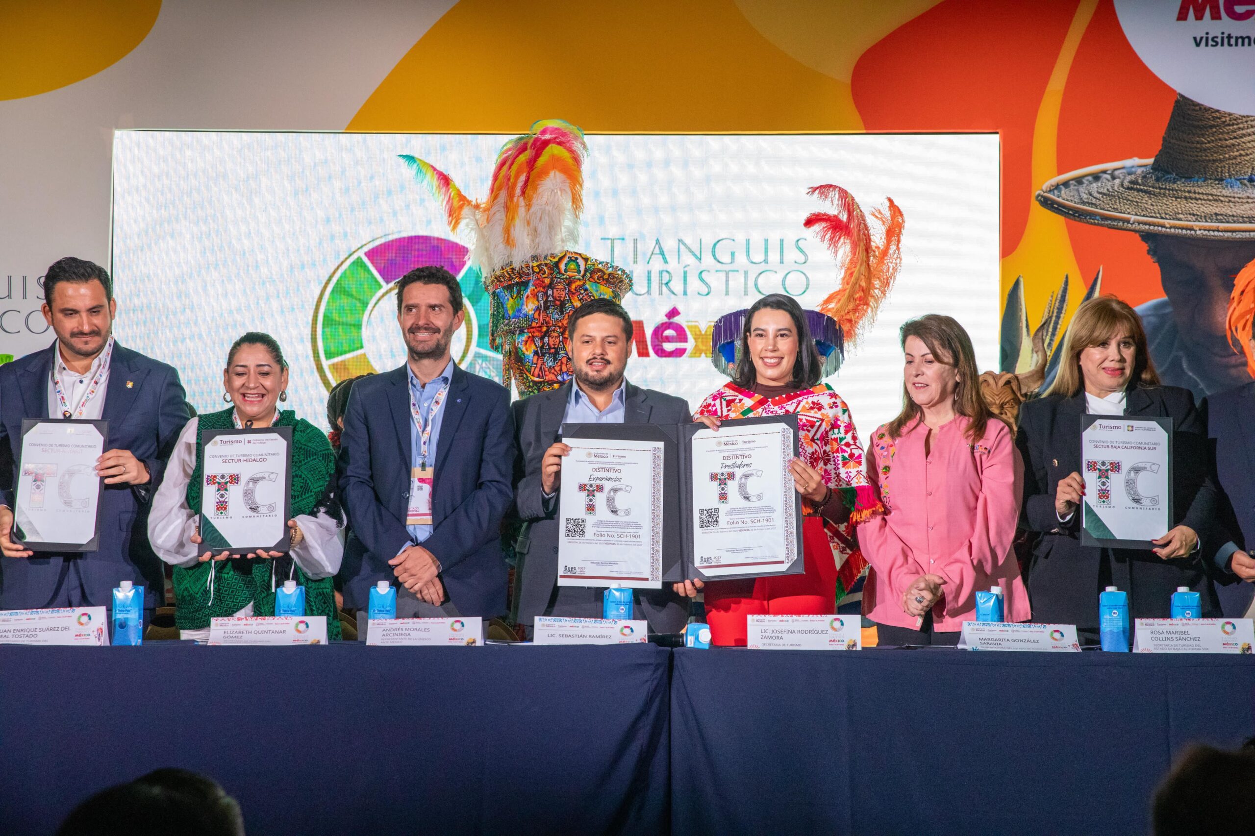 Arranca Política Nacional de Turismo Comunitario con la firma de acuerdos