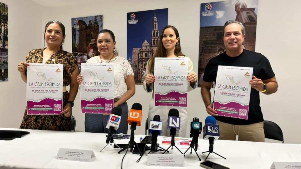 Sinaloa se suma a “La Gran Escapada”