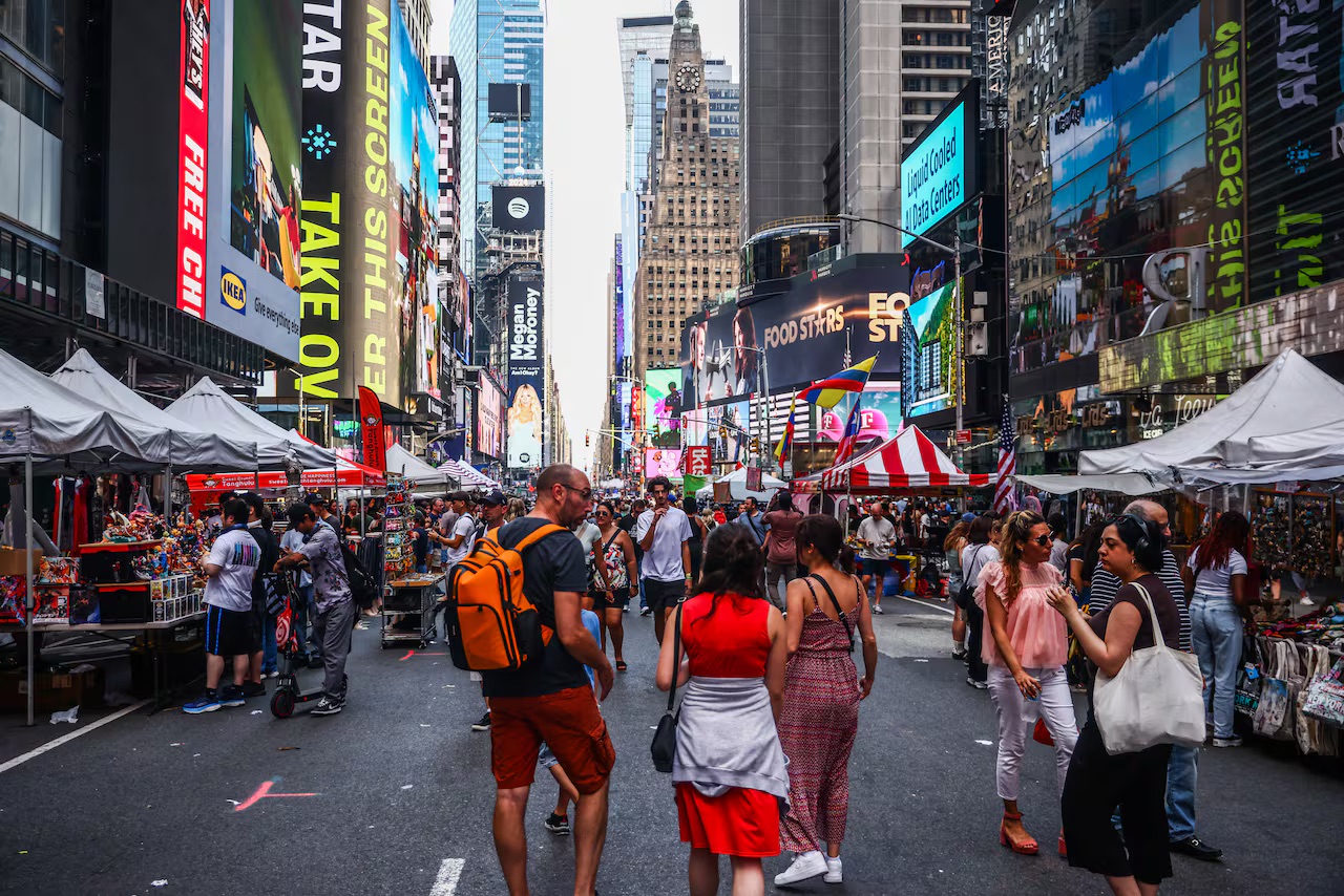 Turismo se desploma en Nueva York