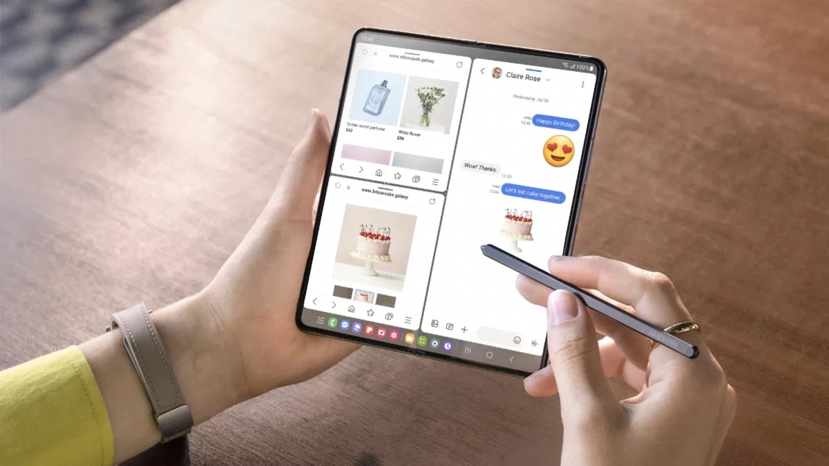 Samsung podría traer de vuelta el S Pen al Galaxy Z Fold