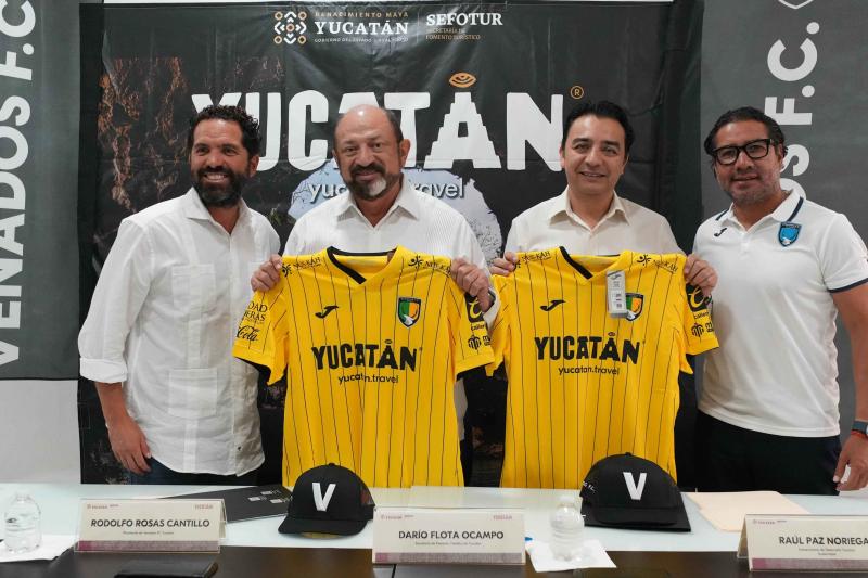 Venados FC serán embajadores del turismo de Yucatán