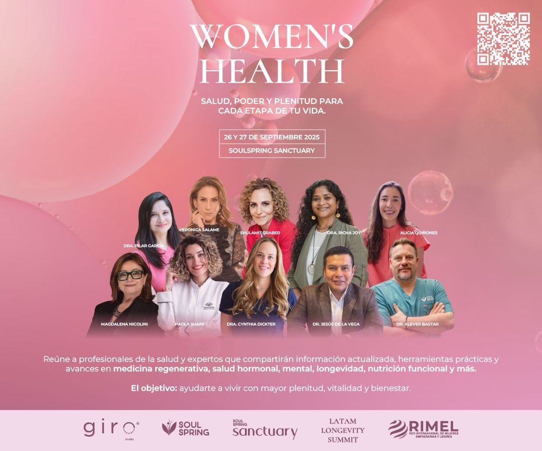 Primera edición de Women’s Health 2025 en Soul Spring Sanctuary en el municipio de Xochitepec