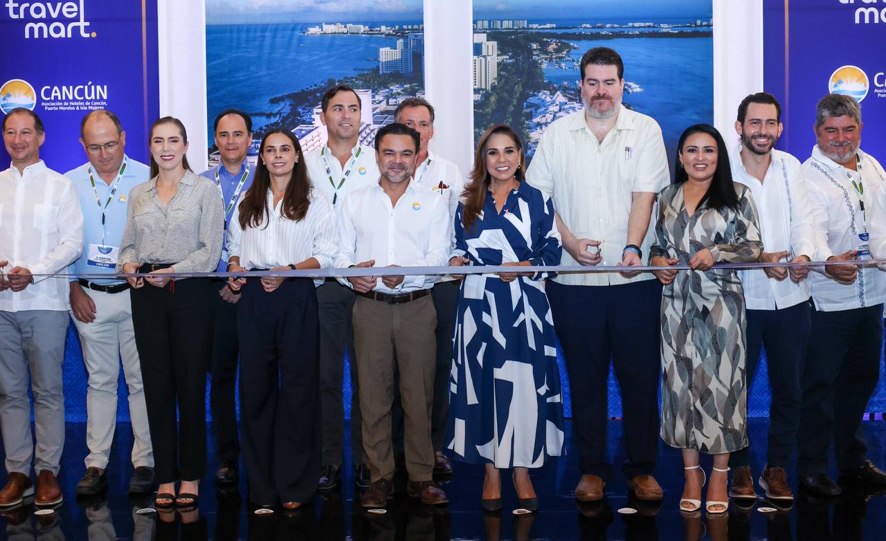 Mara Lezama inaugura el Cancún Travel Mart 2025