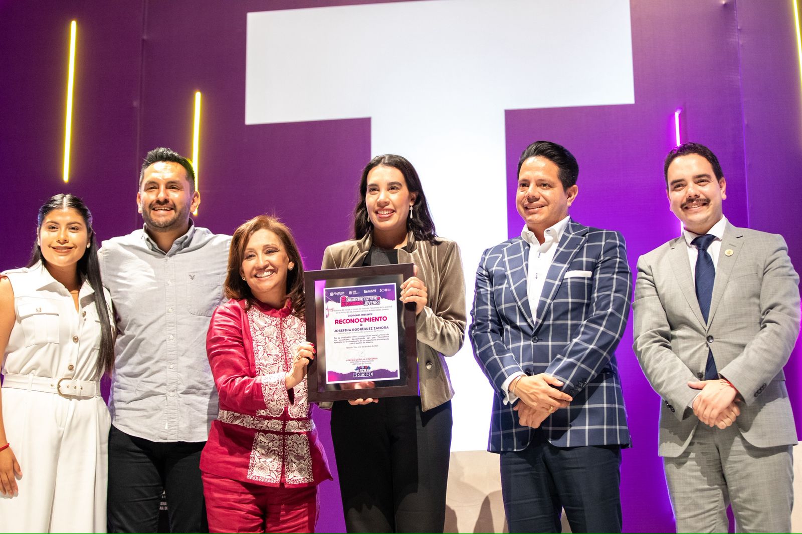 Josefina Rodríguez Zamora participó en el Segundo Encuentro Estatal de Autoridades Jóvenes en Tlaxcala