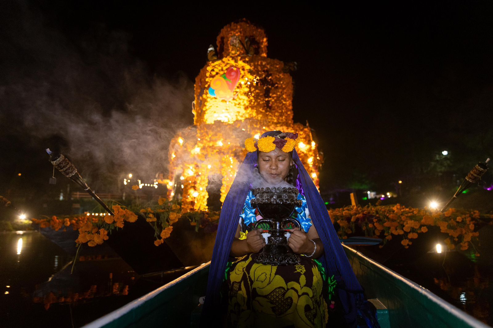 Manantiales de Urandén en el lago de Pátzcuaro