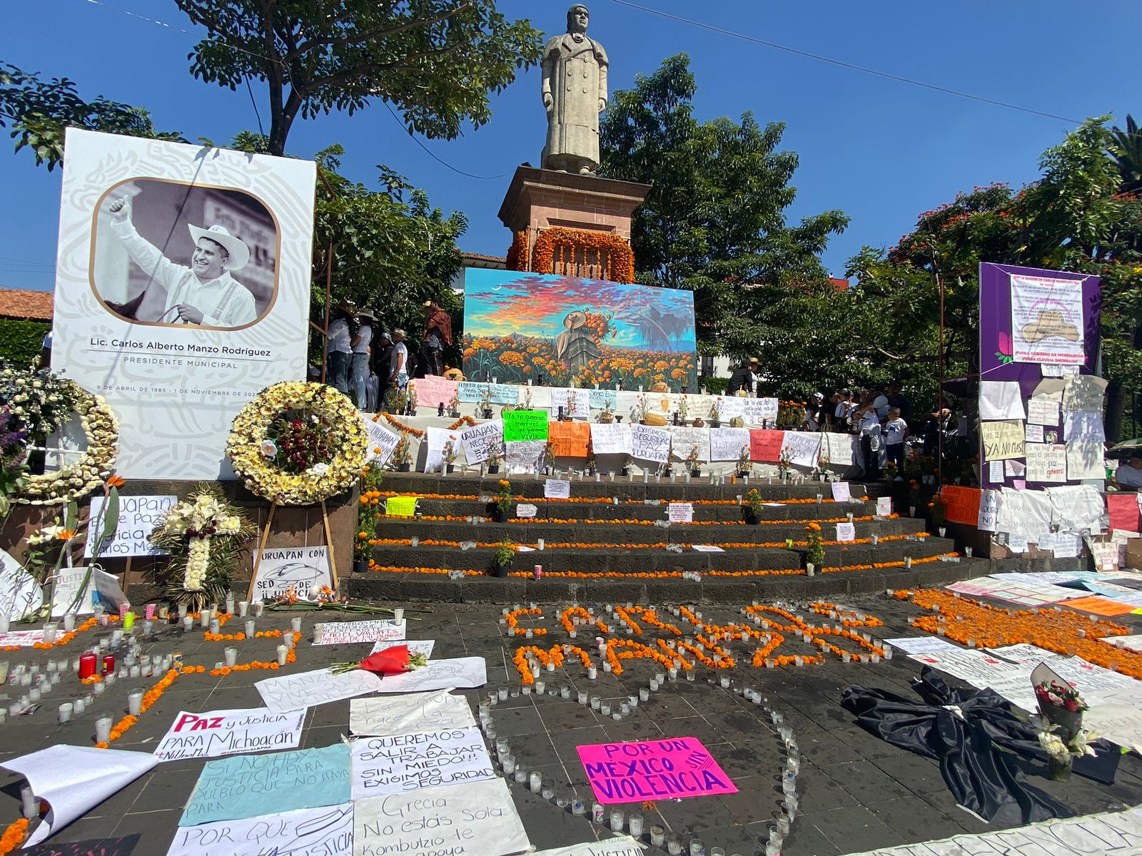 Michoacán Arde por México