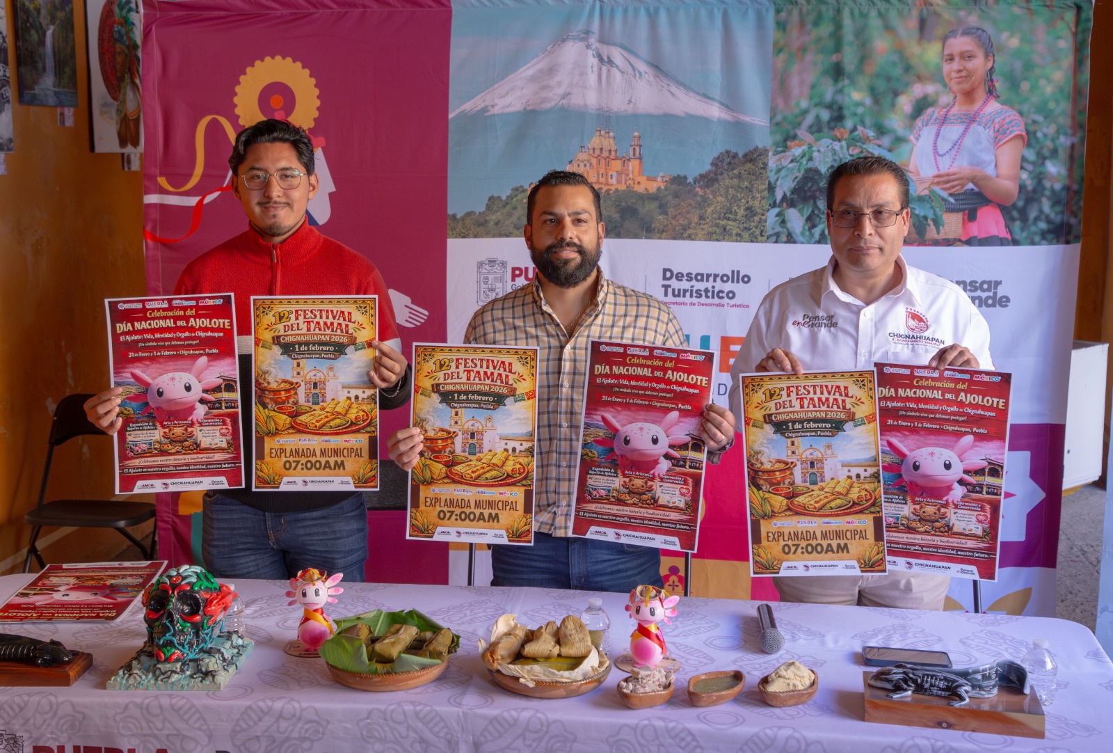 Fiesta del Tamal y el Día Nacional del Ajolote