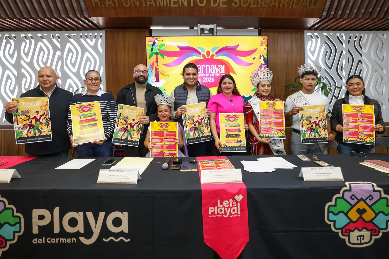 Todo listo para el Carnaval de Playa del Carmen 2026