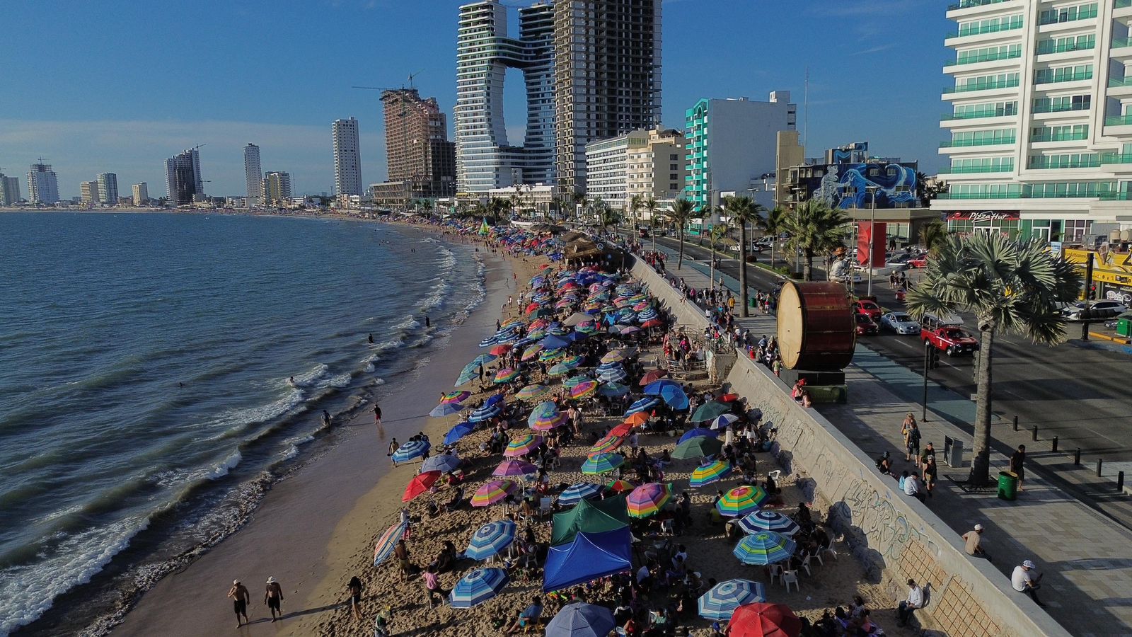 Llegan a Mazatlán más de medio millón de turistas