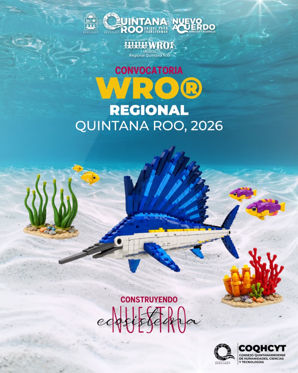 Invitan a participar en la competencia de robótica educativa “WRO México 2026”