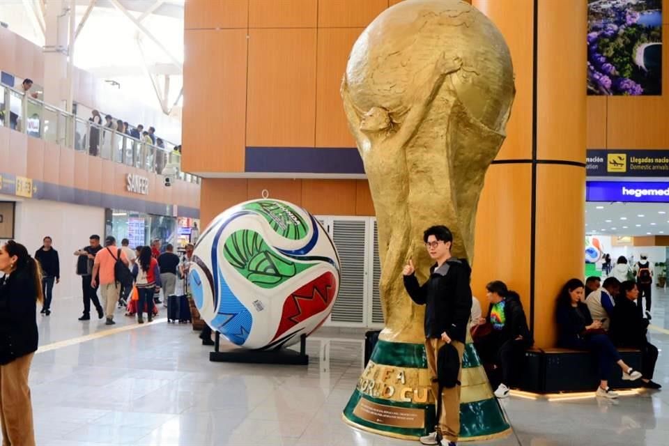 Mundial 2026 llena de fiesta al AICM