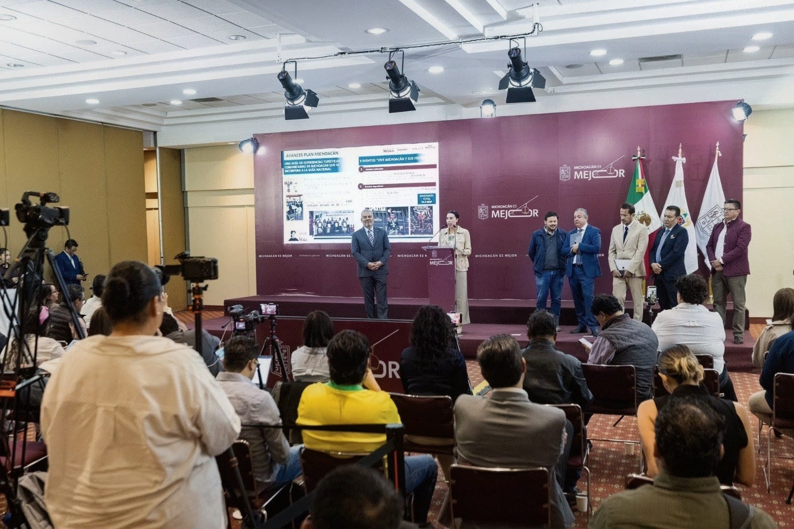 Sectur presenta avances del Plan Michoacán por la Paz y la Justicia