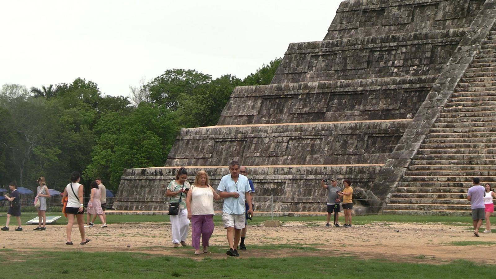 INAH cierra zonas arqueológicas en Yucatán por intensas lluvias