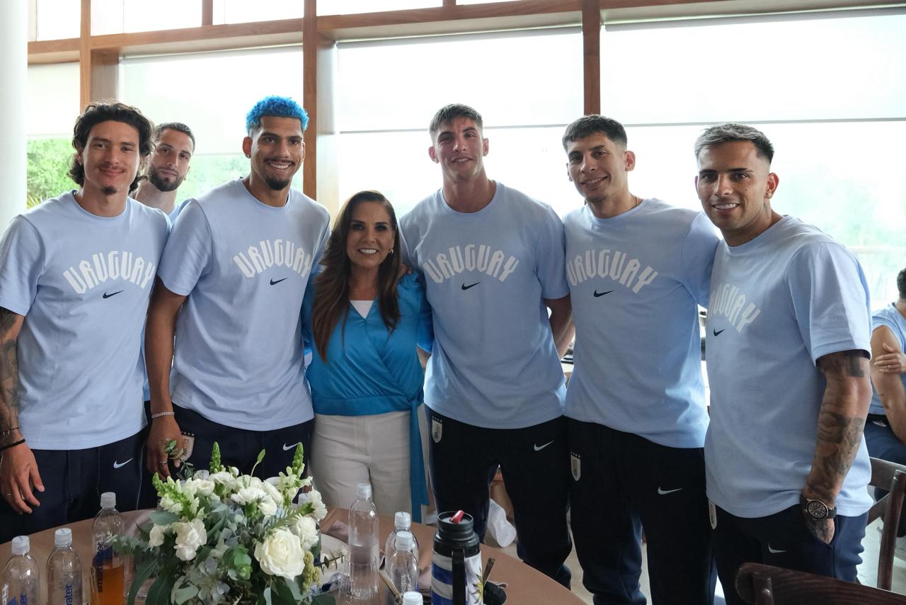 Mara Lezama da la bienvenida a la selección de Uruguay