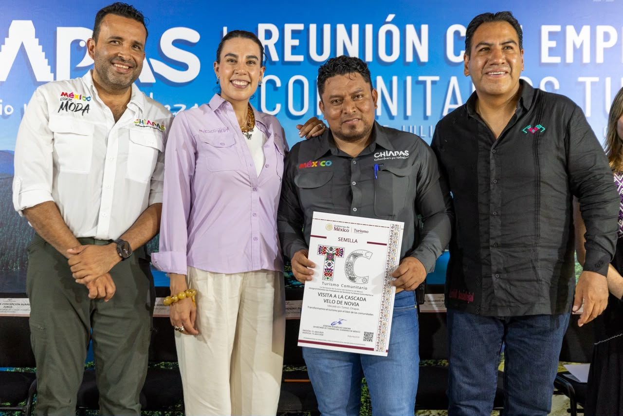 Chiapas recibe impulso turístico con distintivos y evento internacional
